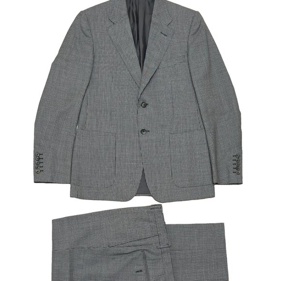 Men's Gucci 2-Piece Check Suit - Size 38R US / 48R EUR - Picture 1 of 9